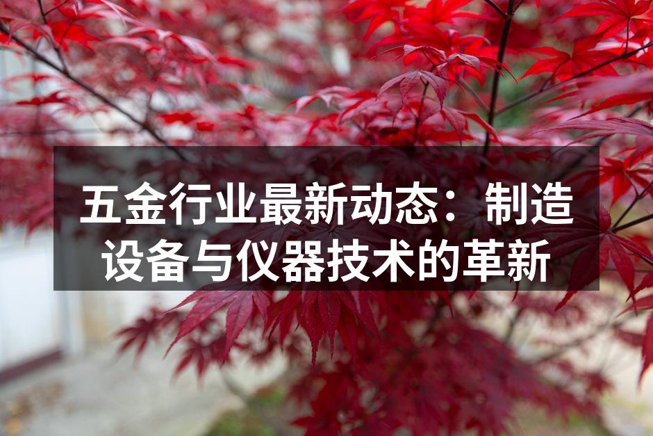新型五金制造设备展示
